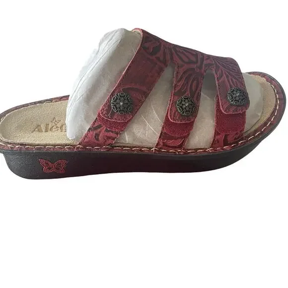 Alegria Southern Ruby Leather size 9 Wide NWT - Picture 3 of 8